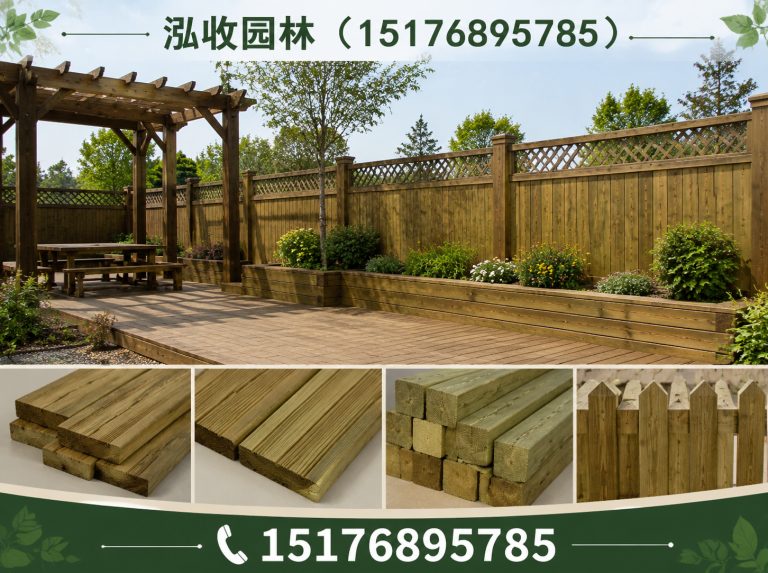甘孜京津冀防腐木工程展示图